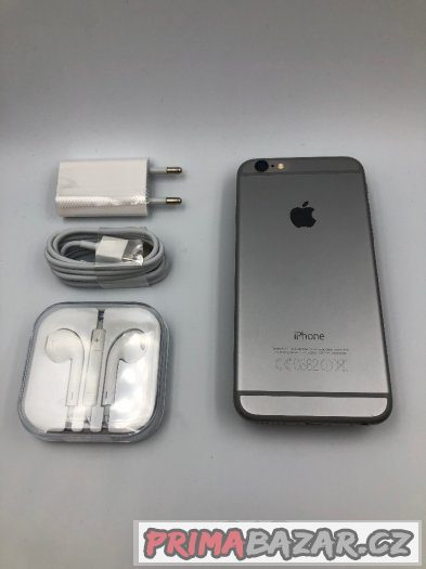 iPhone 6 16GB černý - záruka - skvělá cena – fotografie 1