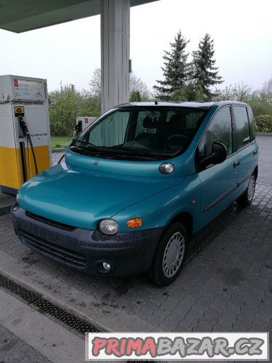 FIAT MULTIPLA 1,6i+CNG..6 MÍST.161863 KM.TOP STAV – fotografie 1