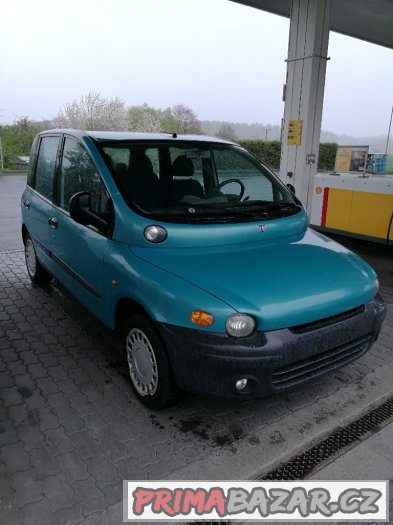 FIAT MULTIPLA 1,6i+CNG..6 MÍST.161863 KM.TOP STAV – fotografie 2