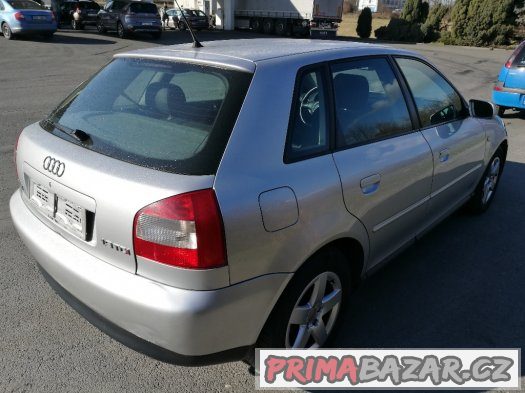 AUDI A3 1,9 TDi 96 KW.03/2002.KLIMA.6 RYCHLOSTÍ – fotografie 3