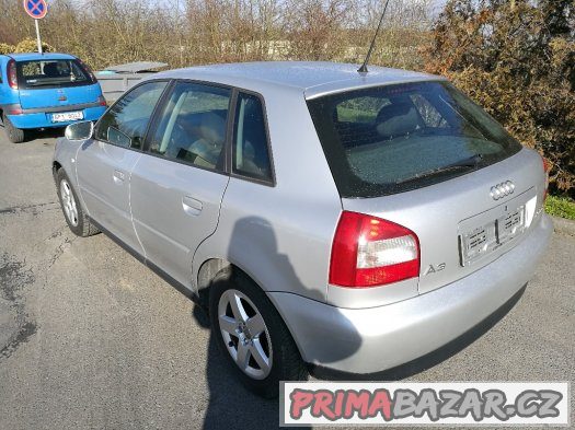AUDI A3 1,9 TDi 96 KW.03/2002.KLIMA.6 RYCHLOSTÍ – fotografie 4
