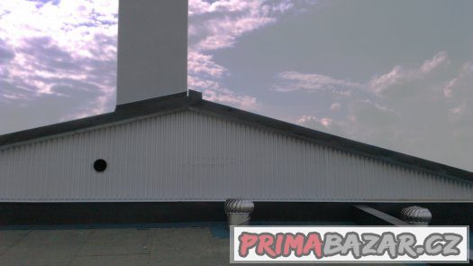 Nová plechová krytina, trapézový plech alu-zinek. – fotografie 4