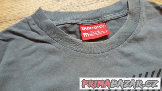 Pánské triko BURTON Street Signature - velikost M – fotografie 4