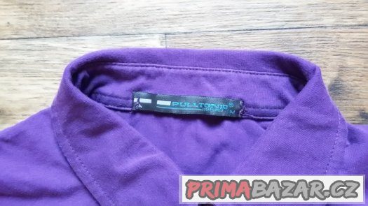 Pánské slim-fit polo PULLTONIC - velikost M – fotografie 3