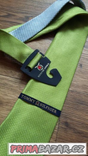 Pánská moderní kravata TOMMY HIFIGER – fotografie 1