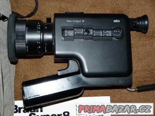 STARÁ KAMERA BRAUN NIZO INTEGRAL 10 SUPER 8 – fotografie 1