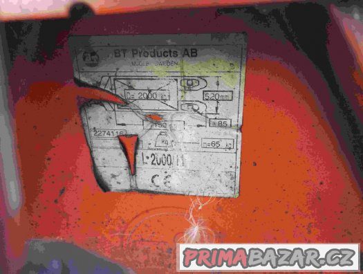 Prodej paletového vozíku BT Lifter L 2000/11 – fotografie 3