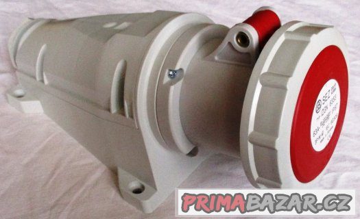 Třífázová zásuvka - 5 pólová, 63A / 400V, krytí IP 67 – fotografie 1