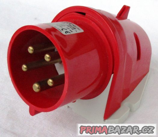 Třífázová přívodka - 5 pólová, 32A / 400V, krytí IP 44 – fotografie 1