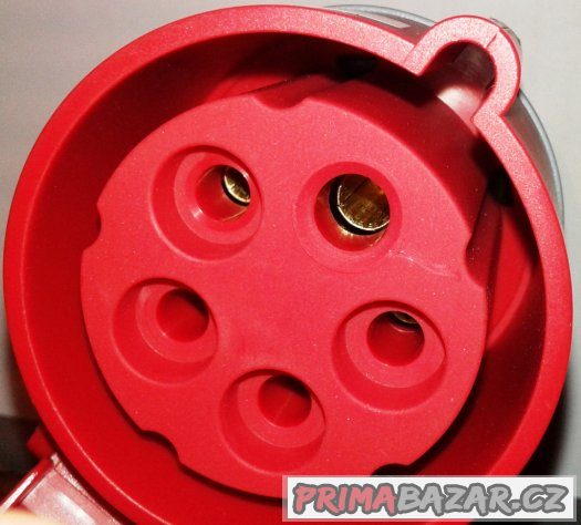 Třífázová spojka - 5 pólová, 32A / 400V, krytí IP 44, TT – fotografie 4