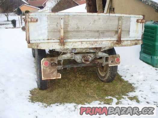 Vlek 3,5 t-sklopný – fotografie 3