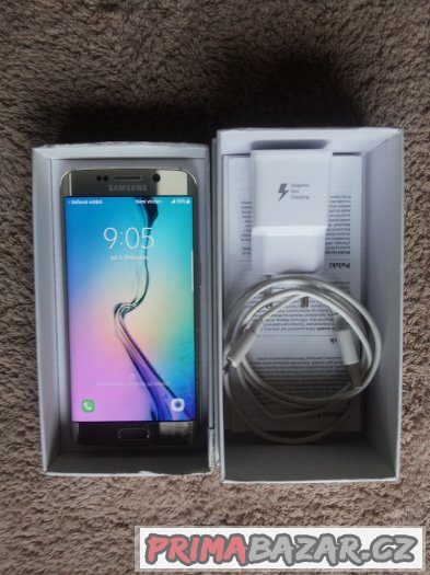 Samsung S6 EDGE 64GB Gold Platinum, s krabičk – fotografie 1