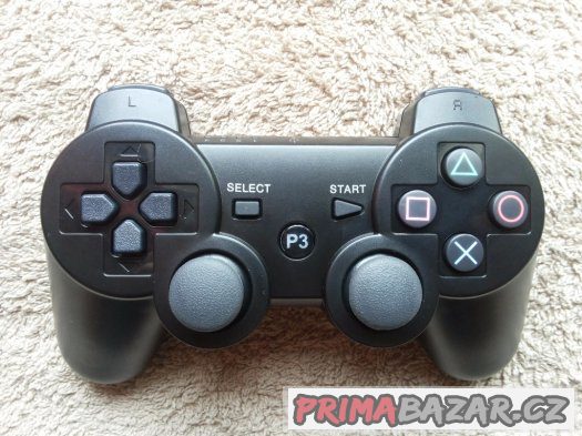 Náhradní bezdrátový vybrační ovladač pro PS3 – fotografie 1