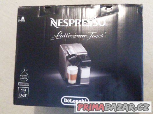 Nový nevybalený kávovar Nespresso Lattissima Touch – fotografie 1