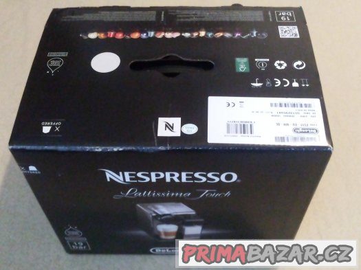 Nový nevybalený kávovar Nespresso Lattissima Touch – fotografie 2