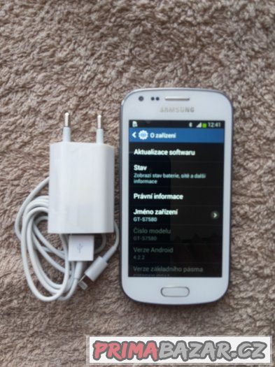 Prodám Samsung galaxy trend plus S7580 pěkný – fotografie 3