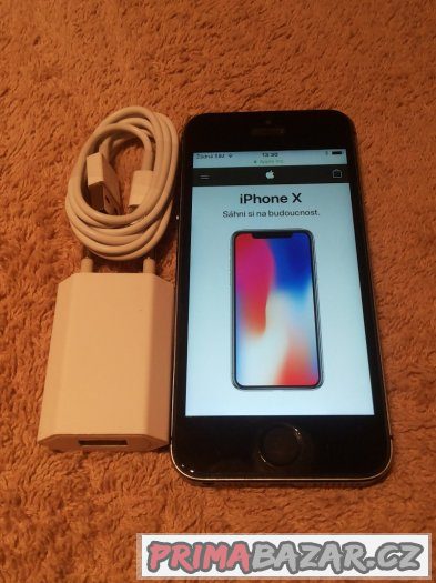 Apple iPhone 5S 16GB Space Grey – fotografie 1