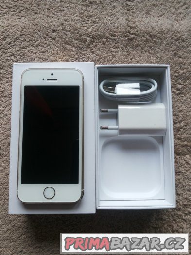 Apple iPhone 5S 16GB zlatý – fotografie 1