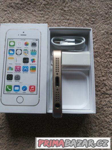 Apple iPhone 5S 16GB zlatý – fotografie 3