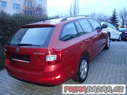 Škoda Octavia 1.6TDi ELEGANCE Koup.ČR,1.majitel,r.v.2015 vín – fotografie 5