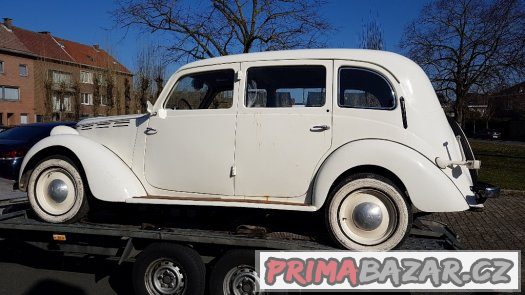 Fiat Berlina orygnali auto krasny 1939-1949 dlhá verzia – fotografie 2