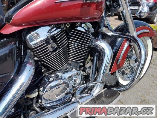 Honda shadow vt 1100 2000 roku krasny ako novy – fotografie 2