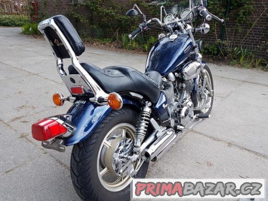 Yamaha virago xv 750 1992 roku 17000 km krasny – fotografie 4