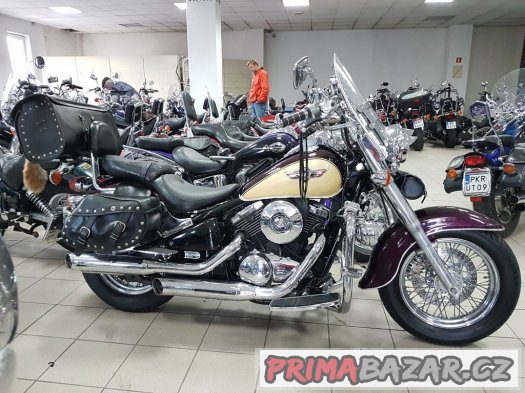 Kawasaki drifter vn 800 2000 roku krasny Belgia moto – fotografie 1