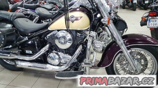 Kawasaki drifter vn 800 2000 roku krasny Belgia moto – fotografie 3