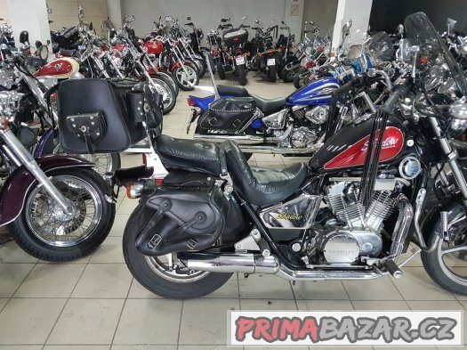 Honda vt 800 shadow krasny ako novy Polski – fotografie 4