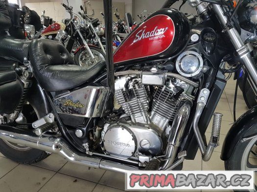 Honda vt 800 shadow krasny ako novy Polski – fotografie 5