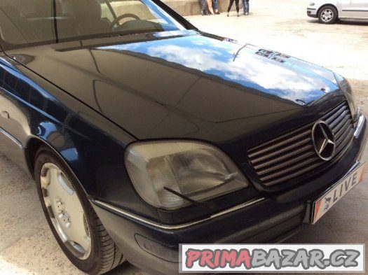 MECMEDES SEC 500 v8 mamut W140- coupe 235kw rok 2/1998 – fotografie 3