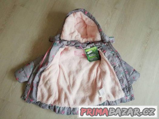Nová dětská dívčí bunda - velikost 92 – fotografie 3
