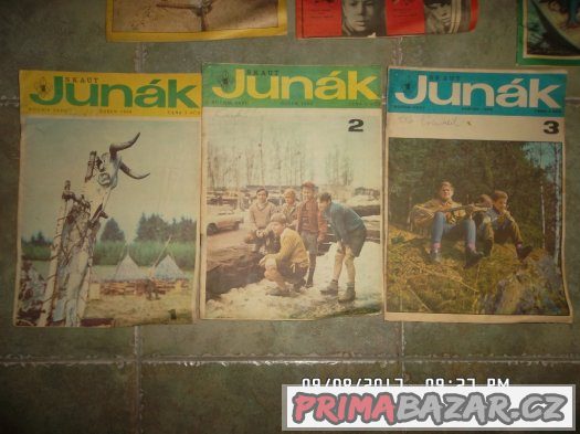 PRODAM CASOPISY JUNAK 1 -2 -3 – fotografie 1