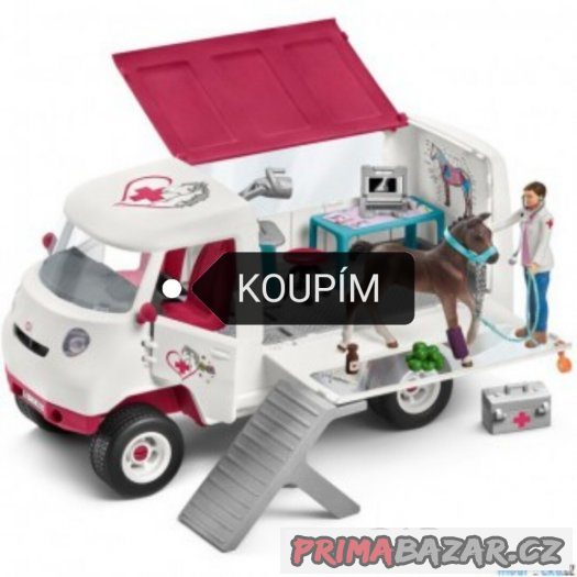 KOUPÍM Schleich mobilní veterinářská klinika – fotografie 1