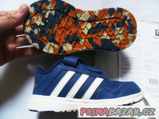 krásné modré tenisky Adidas vel. 24 – fotografie 3