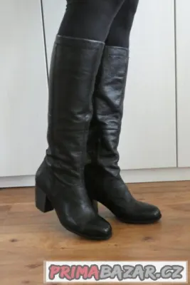 Kožené kozačky Vagabond, vel. 39