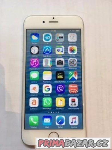 Prodám iPhone6 - 64GB, stříbrný, zn.Apple – fotografie 1