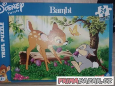 TIP NA DÁREK - PUZZLE BAMBI