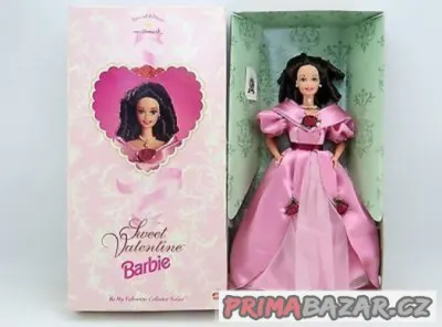 Sběratelská barbie Sweet Valentine