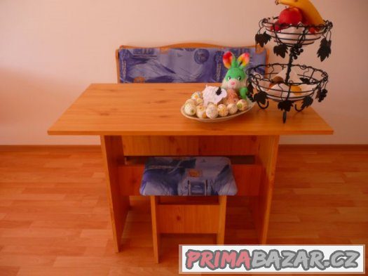 Jídelní set Jídelní stůl + lavice – fotografie 2