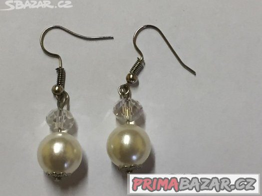 Krásné barevné naušnice ....1 pár-20,-Kč – fotografie 4