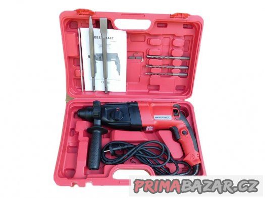 Vrtací a bourací kladivo SDS+ 2650W + vybava – fotografie 2