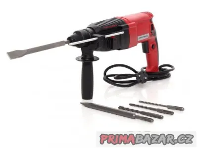 Vrtací a bourací kladivo SDS+ 2650W + vybava