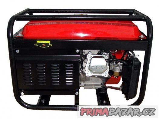 Elektrocentrála benzínová AVR 2500W (230V/12V DC) – fotografie 2