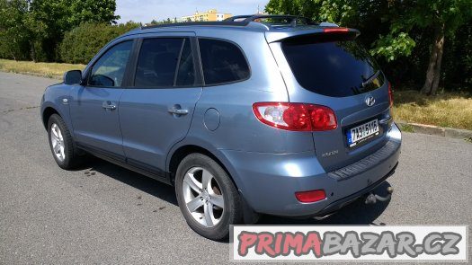 Hyundai SantaFe 2,2CRDi 114kW, 2007, 1.majitel, kůže, tažné – fotografie 2