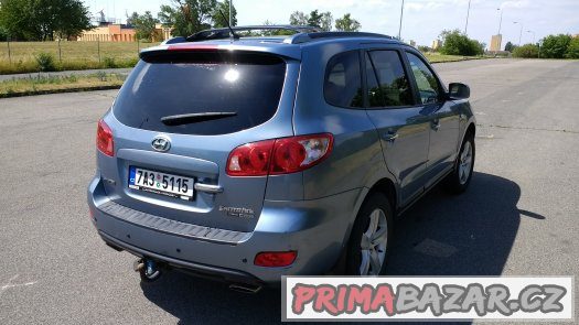 Hyundai SantaFe 2,2CRDi 114kW, 2007, 1.majitel, kůže, tažné – fotografie 3
