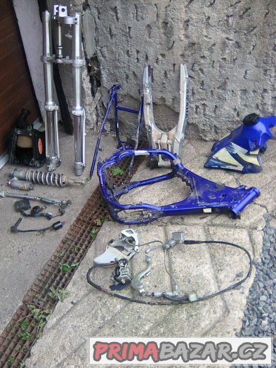 dily yamaha WR 400F a YZ neco stejne yz a wr 426f – fotografie 2
