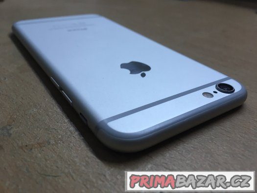 Apple iPhone 6 16GB silver, pěkný stav, 3 měsíce záruka – fotografie 4