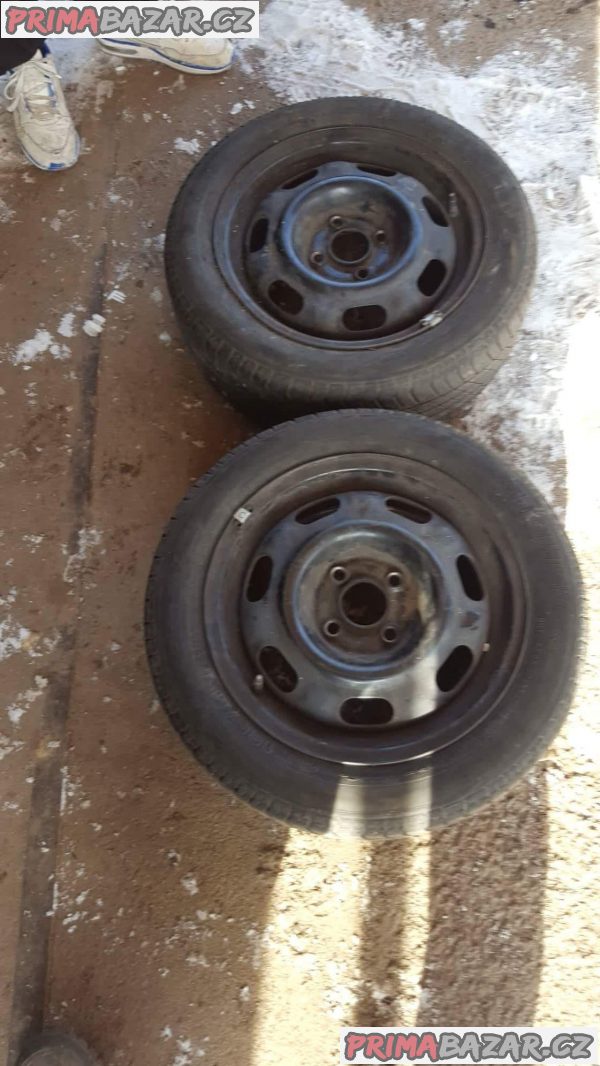 2xplechový disk Volkswagen 4x100 6jx14 et43